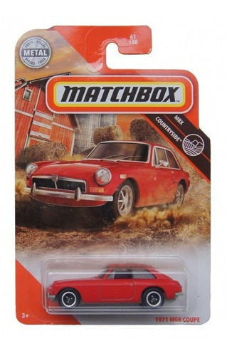 Matchbox Mbx-countryside 61/100 1971 Mgb Coupe