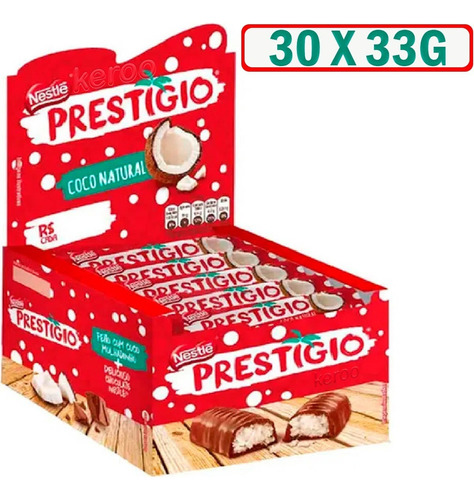 Chocolate Prestigio Nestle Caixa C/ 30 Un