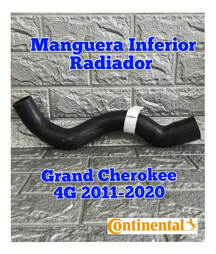 Manguera Inferior Radiador Grand Cherokee 4g 2011 2012 2013 