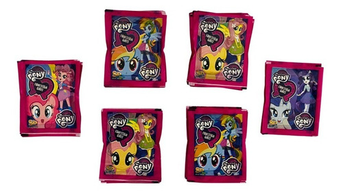 Pack 150 Sobres Figuritas My Little Pony - Equestria Girls