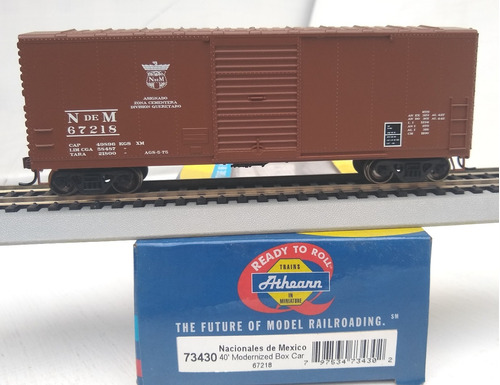 Athearn Caja 40'  N De M   México   Escala Ho  320