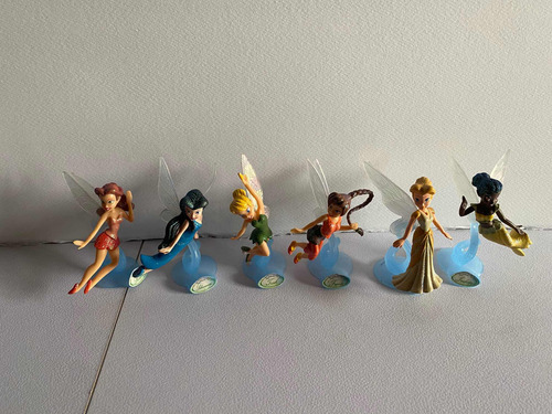 Set De Figuras Tinkerbell Y Amigas Disney Store (Usado)