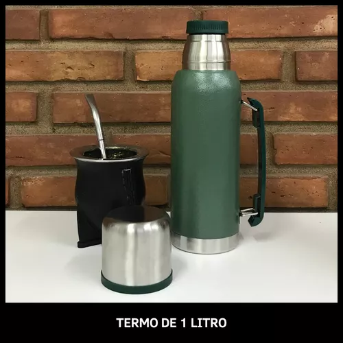 Termo 1 Litro Acero Inoxidable Mate 1000ml Termos Café Agua