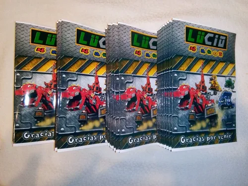 10u Libritos P/pintar Dinotrux Souvenirs Dinosaurios 15x20