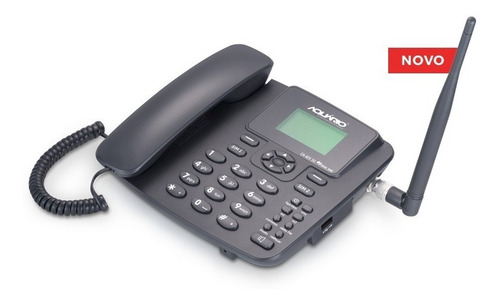 Imagem 3 de 5 de Telefone Celular Rural Aquário 3g 2 Chip Voz Dados 42s Desbl
