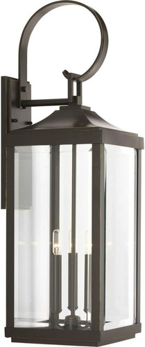 Coleccion Gibbes Street - Farol De Pared (3 Luces, Bronce E