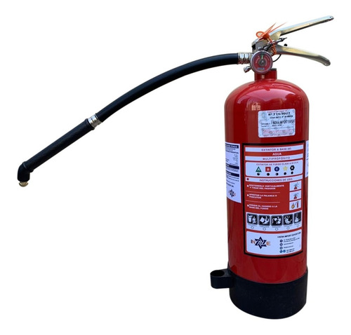 Imagen 4 de 4 de Extintor Profesional Cold Fire 4 Litros Color Rojo
