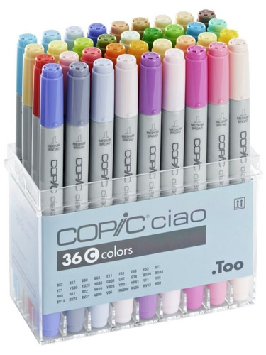 Copic Ciao - Set 36 Marcadores Color C