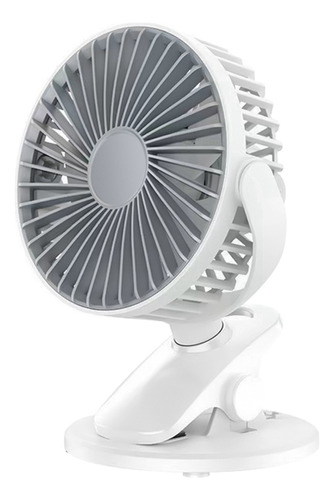 Ventilador Oscilante Automático Portátil Summer Clip De 1200 Cor Da Estrutura Branco