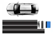 Comprar Kit 3 Stickers Franjas Deportivas Auto Cofre Toldo Cajuela 