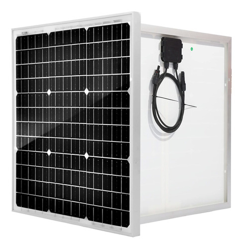 Sunsul Panel Solar Monocristalino 50 Vatio 12 Voltio Para V