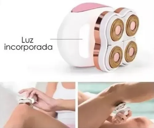Depiladora corporal con luz clearance