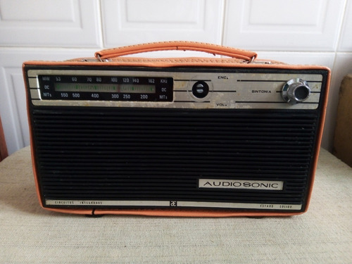 Radio Portatil Vintage Audiosonic Para Reparar/refacciones