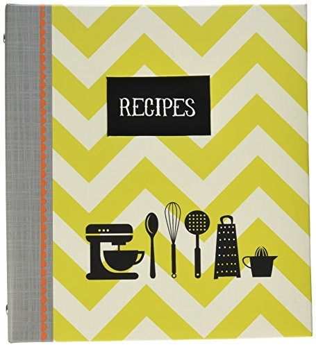 C.r. Libro De Recetas Gibson, Binder Duradero De 3 Anillos,