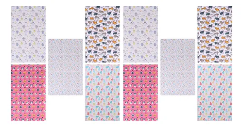 Lámina De Cuero Pu Leather For Cat Series, 10 Unidades