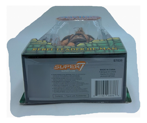 ## Super7 Motu Movie Rebel Leader He-man Masters Classics##