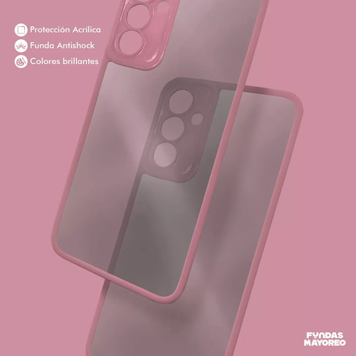 Funda Para Samsung Galaxy A15 Sm-a155m Case Frame Con Mica