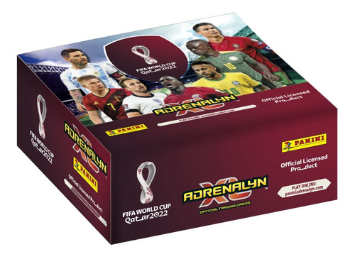 Caja De 36 Sobres Panini Adrenalyn Xl Qatar 2022