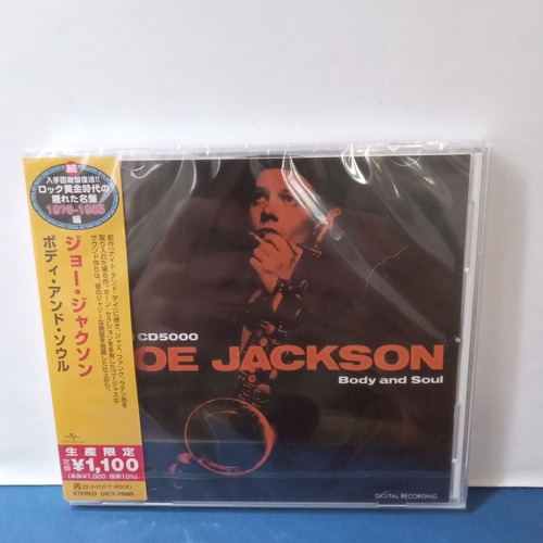 Joe Jackson - Body And Soul Cd Japan Edition Importado