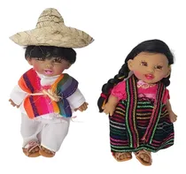 Comprar Par Muñecos Indigena Artesanía Mexicana Hecho Mano Z861