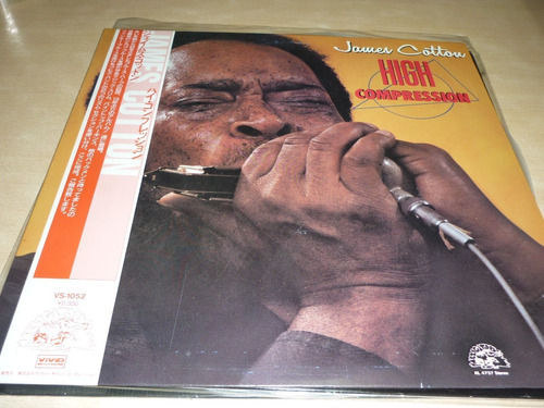 James Cotton High Compression Vinilo Japon Obi Impec Jcd055