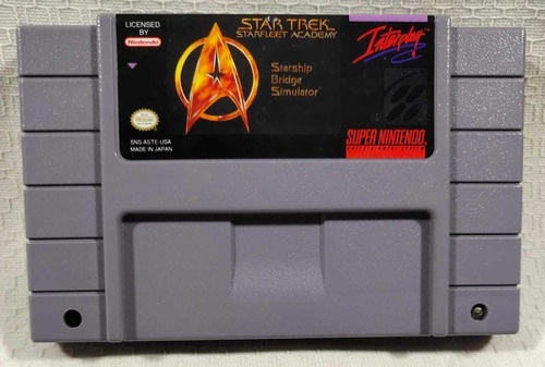 Star Trek Star Fleet Academy  Snes  ¡envío Inmediato!