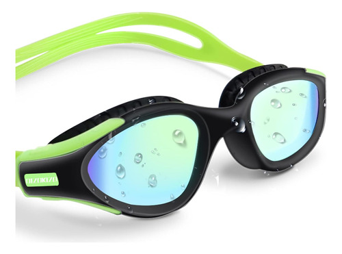 Dizokizo Swimming Goggles Uv Protection Anti-fog No Leaking 
