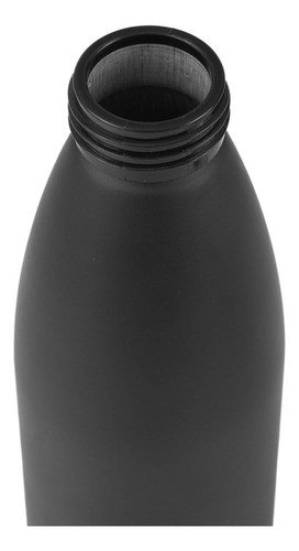 Botella Aluminio Deportiva Modelo Bay Tahg 750 Ml Color Negro
