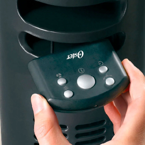 Ventilador Torre Negro Con Control Remoto Nuevo Oster 9115r