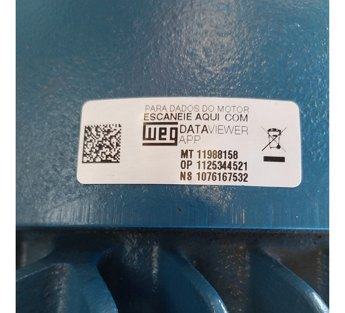 Motor Elétrico Weg W22 Premium 20cv 4p 220/380/440v Novo
