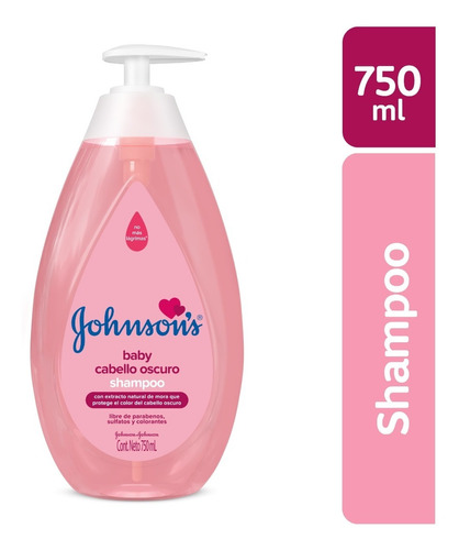 Shampoo Bebé Johnson's Oscuro - Ml A $46
