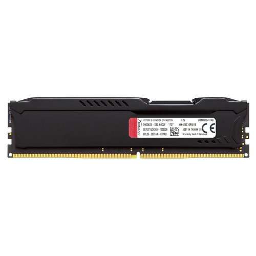 Imagem 3 de 4 de Memória Gamer 8gb Ddr4 2666mhz Kingston Hyperx Fury Desktop