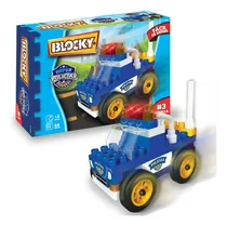 Comprar Kit De Construcción Blocky 44 Piezas Mini Policias