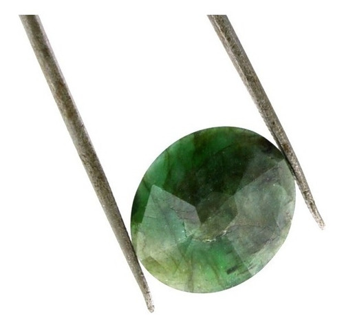Bxh05 - Esmeralda Biriba - Oval - T. 18x15.5x8.0 Mm Verde