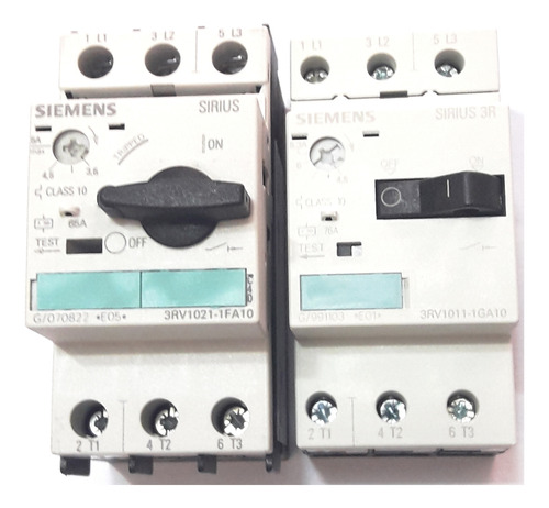 Disjuntor Motor Siemens 3 R V1341-4 J C10 Corrente: 63 A