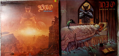 Ronnie James Dio Lote 2 Discos Lps Muy Buen Estado 1984