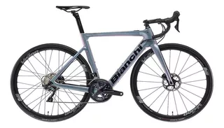 Bicicleta Bianchi Electrica Aria E- Road Color Plateado