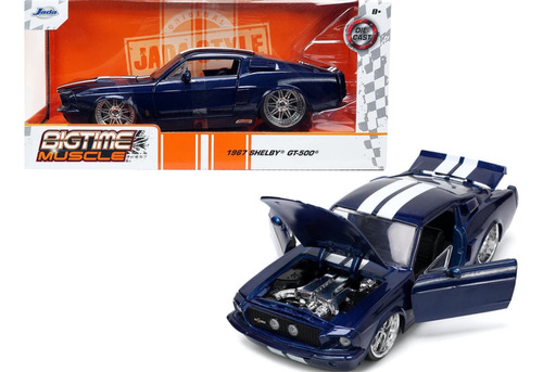 Jada 1:24  1967 Ford Mustang Shelby Gt500 Big Time Muscle