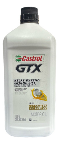 Aceite Castrol | 20w50 Mineral