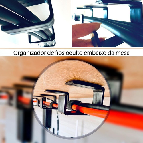 Organizador De Cabos E Fios Com Dupla Face 3m C/ Nfe -20 Und
