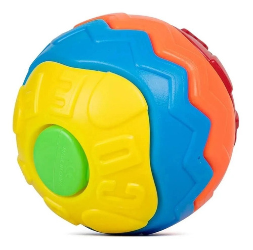 Brinquedo Bola De Montar Colorido Pimpolho 90391