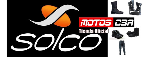 Imagen 7 de 9 de Botas Moto Solco Drift Viaje Ruta Motoscba