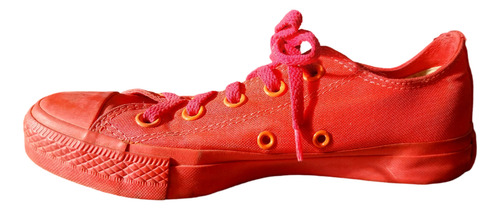 Zapatillas Converse Naranja Fluo 5.5 Us 36 Europeo (Usado)