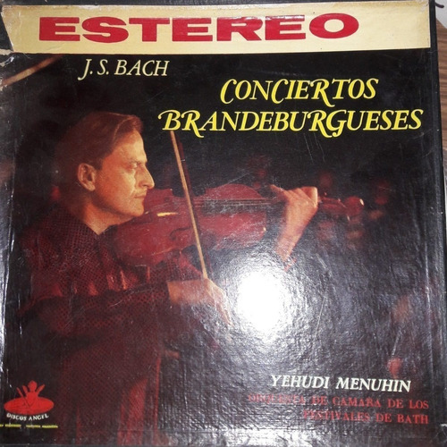 Coleccion Orquesta Bath Yehudi Menuhin Bach 3 Discos