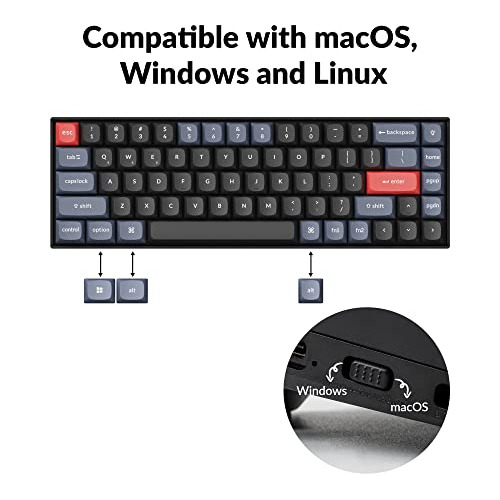 Teclado Mecánico Personalizado Inalámbrico Keychron K6 Pro,