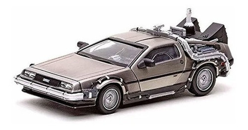 Carro De Lorean Dmc 12 De Volta Para O Futuro 2 - 1/43 Gold