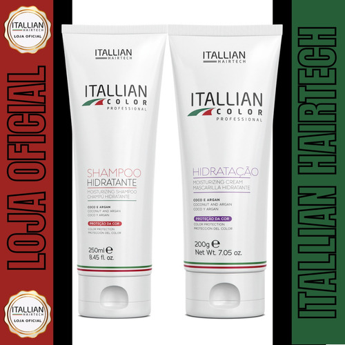 Itallian Color Home Care Hidratação 250g E Shampoo 260ml