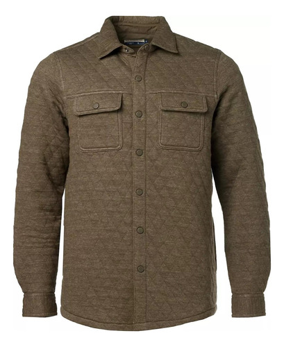 Chamarra Tipo Camisa Magellan Acolchada Invierno Hombre 