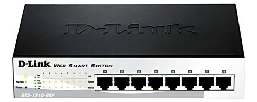 Switch Smart D-link Des-1210-08p 8 Puertos 10/100 Basetx Poe