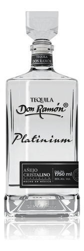 Tequila Don Ramón Añejo Cristalino Platinium 1750 Ml